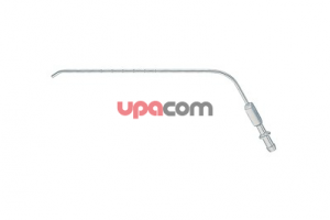 Аспирационная трубка по FERGUSON, с отверстием регулировки потока и мандреном, градуированная, загнутая вниз, диаметр 3 мм, длина 15 см