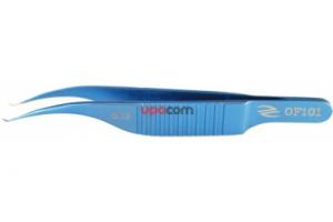 Пинцет роговичный типа колибри по Троутману-Барракеру