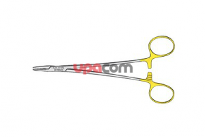 Иглодержатель по HEGAR, с карбид-вольфрамовыми браншами, тонкий, длина 18 см 