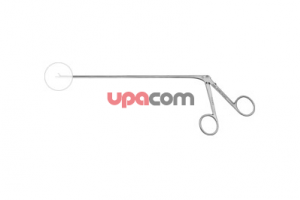 Щипчики, загнутые влево, очень тонкие, с овальными ложкообразными браншами, ширина 0.6 мм, длина 15 см,по SCHWARTZ-ANAND