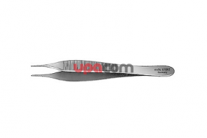 Пинцет пo ADSON, микромодель, рифленый, длина 12 см