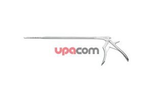 Костный выкусыватель пo KERRISON, разборный, дистально градуированный, режущий внакладку вверх под углом 40°, 3 мм, диаметр круглого стержня 10 мм, рабочая длина 30 см