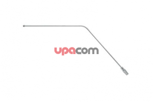 Аспирационная трубка, загнутая, с оливой, наружный диаметр 3 мм, рабочая длина 16 см