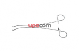 Зажим для репозиции подбородка по HONIG, загнутый, длина 23 см