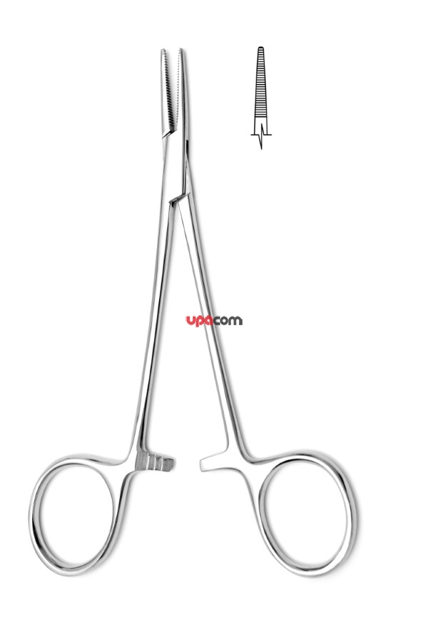 Зажим кровоостанавливающий «Москит», прямой,  для новорожденных, 100 мм