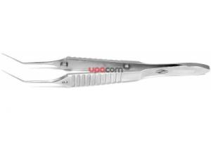 Пинцет склерально-шовный по Пауфик стальной