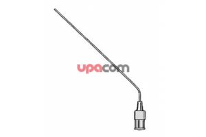 Аспирационная трубка, угловая, с замком LUER, наружный диаметр 1 мм, рабочая длина 6 см