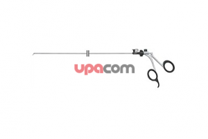 Крючок-пальпатор CLICKline, поворотный, разборный, неизолированный, без соединения для монополярной коагуляции, с шариком на дистальном конце, отклоняемый на 90°, диаметр 3.5 мм, длина 36 см, ТI